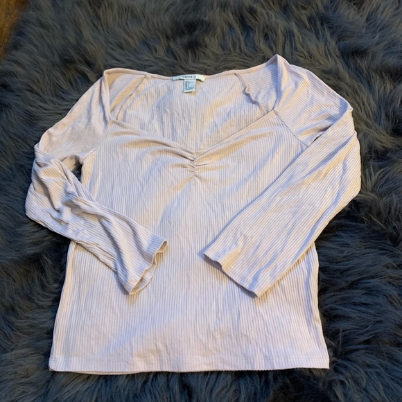 Tops - Pink forever 21 v- neck